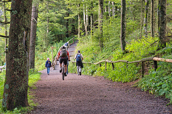 Ein Eldorado für Wanderer und Fahrradfahrer