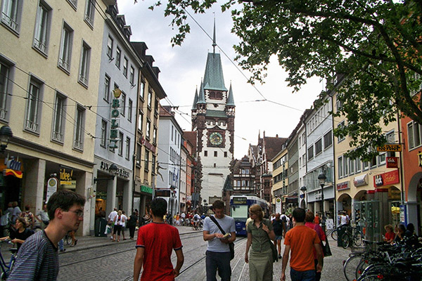 Schwarzwaldmetropole Freiburg im Breisgau